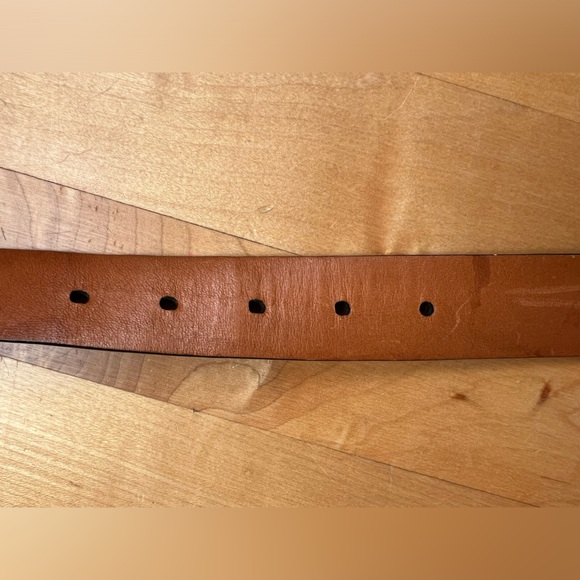 👔Italian Vegetable Tanned Leather | Trafalgar Belt | 36/90 | Black with Silver - Picture 12 of 17